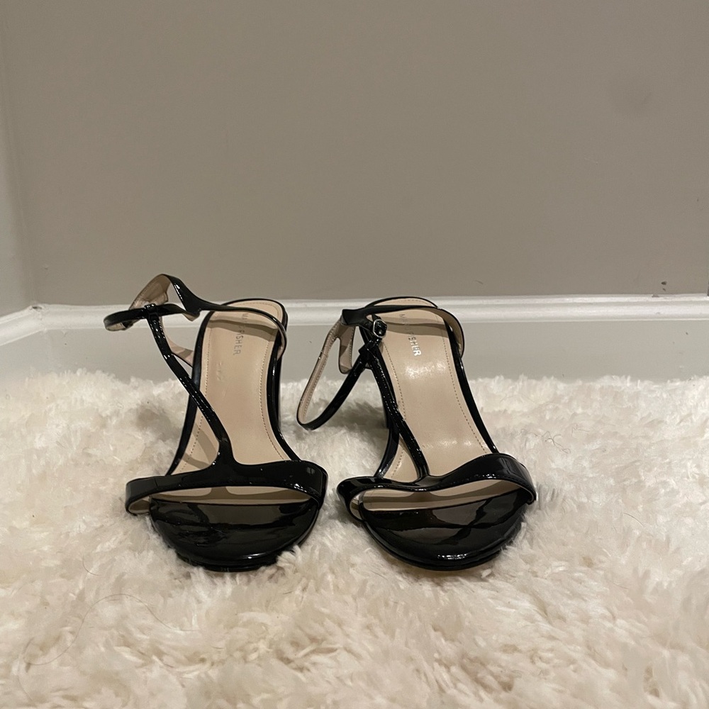 Black Block Heel Marc Fisher